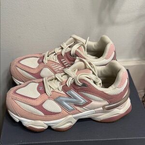 New Balance Blush and Beige Sneakers (Final Sale)